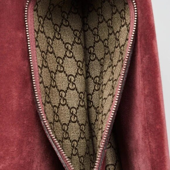 Gucci Beige/Pink GG Supreme Blooms Coated Canvas Small Dionysus Shoulder Bag - Picture 10 of 12